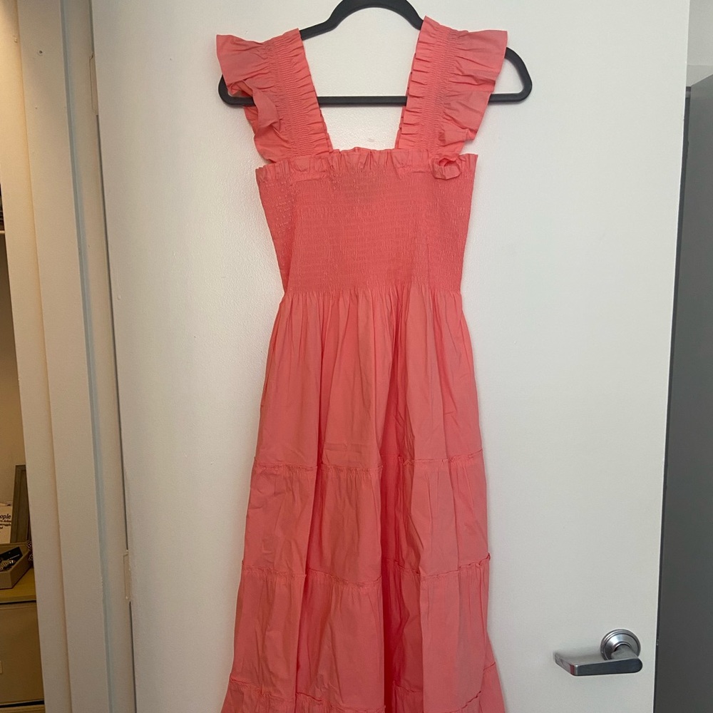 Hill House coral Nap Dress